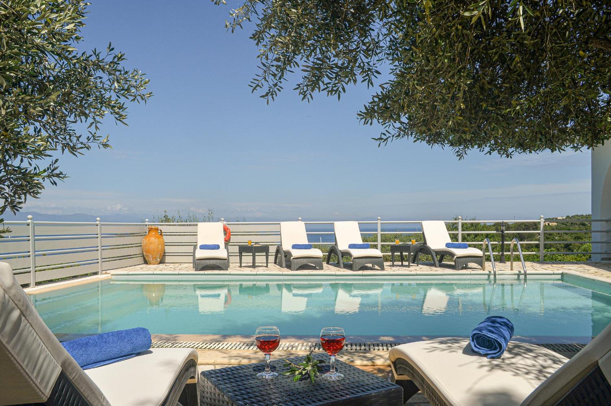 Lioniskari Seaviews - Paxoi'S Private Pool Oasis Villa Porto Ozias Exterior photo