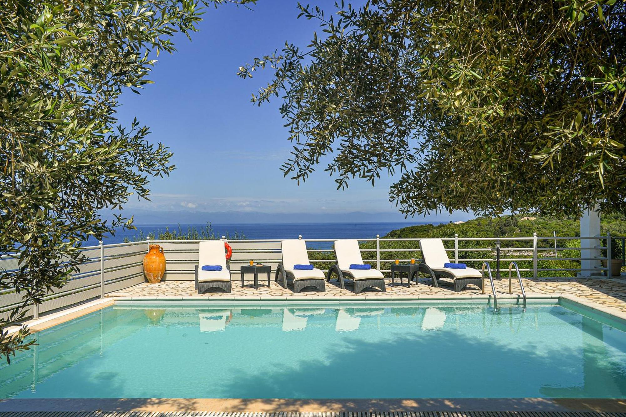 Lioniskari Seaviews - Paxoi'S Private Pool Oasis Villa Porto Ozias Exterior photo